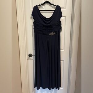 Navy Evening Dress